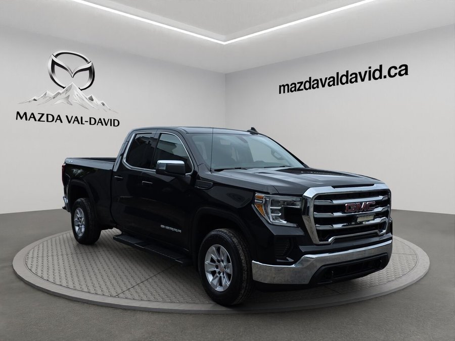 GMC Sierra 1500 SLE cabine double 4RM 147 po, Sièges électriques, Volant chauffant 2019 Noir