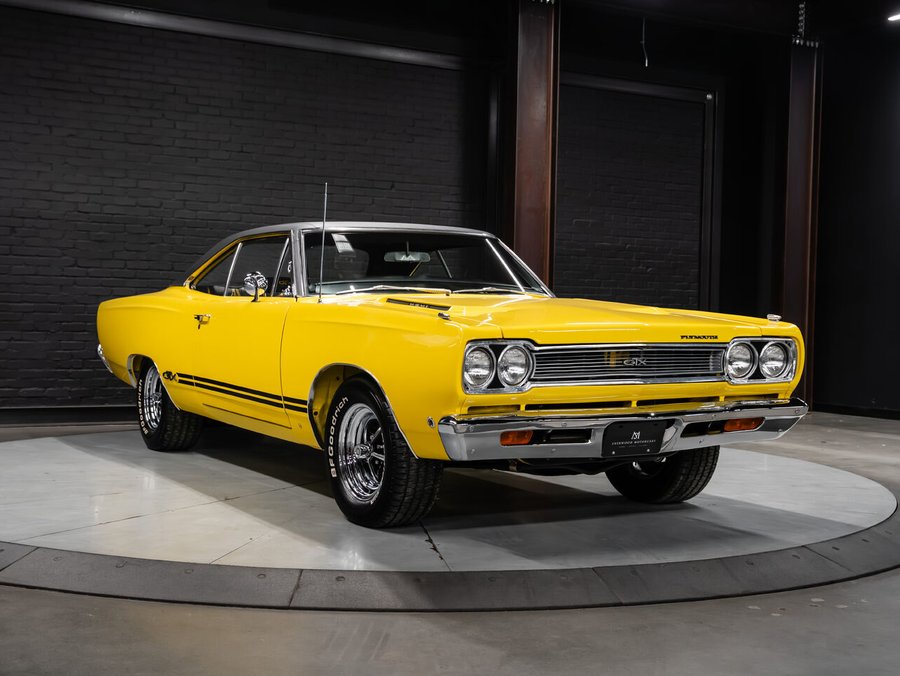 1968 Plymouth GTX 1968 Yellow