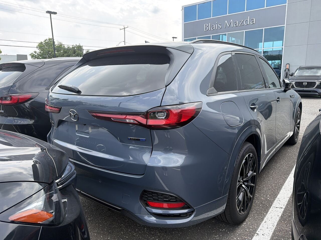 2026 MAZDA CX-70 PHEV Polymetal Grey Metallic Ste-Marie - photo #3