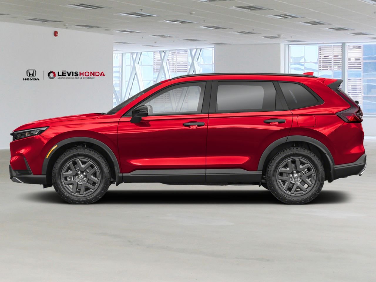 2026 HONDA CR-V Hybrid TrailSport TI Radiant Red Metallic Lévis - photo #1