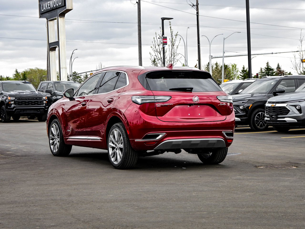 2023 Buick Envision AWD 4dr Avenir Red Sherwood Park - photo #10