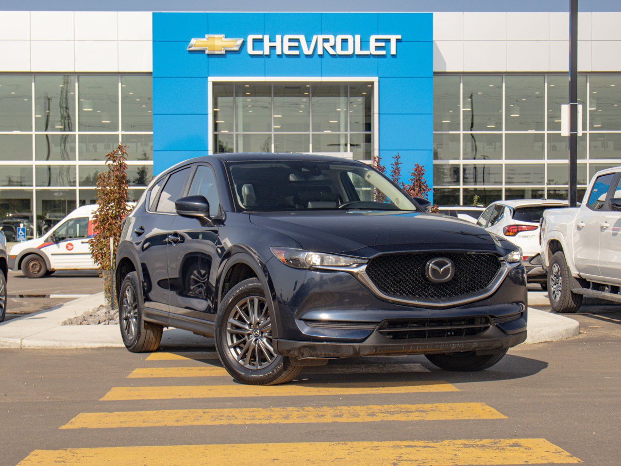 2021 Mazda CX-5 GS AWD Blue Sherwood Park - photo #1