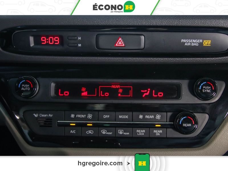 Kia Sedona 821071 | SX 8 PASSAGERS BLUETOOTH CAMÉRA MAGS 2016 Vert Laval - photo #16