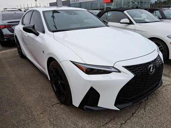 2025 Lexus IS 350 F3 SPORT EXHAUST PERFORMANCE 2025 White