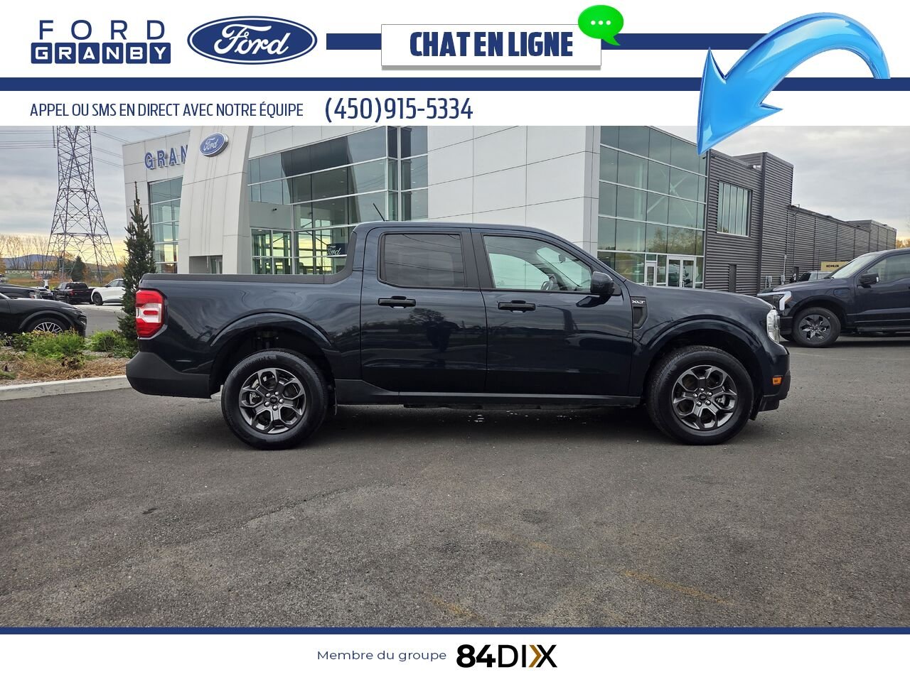 2022 Ford Maverick Blue Granby - photo #7