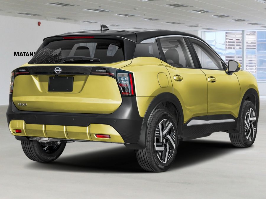 NISSAN Kicks 2026 2026 Jaune yuzu métallisé/Noir intense