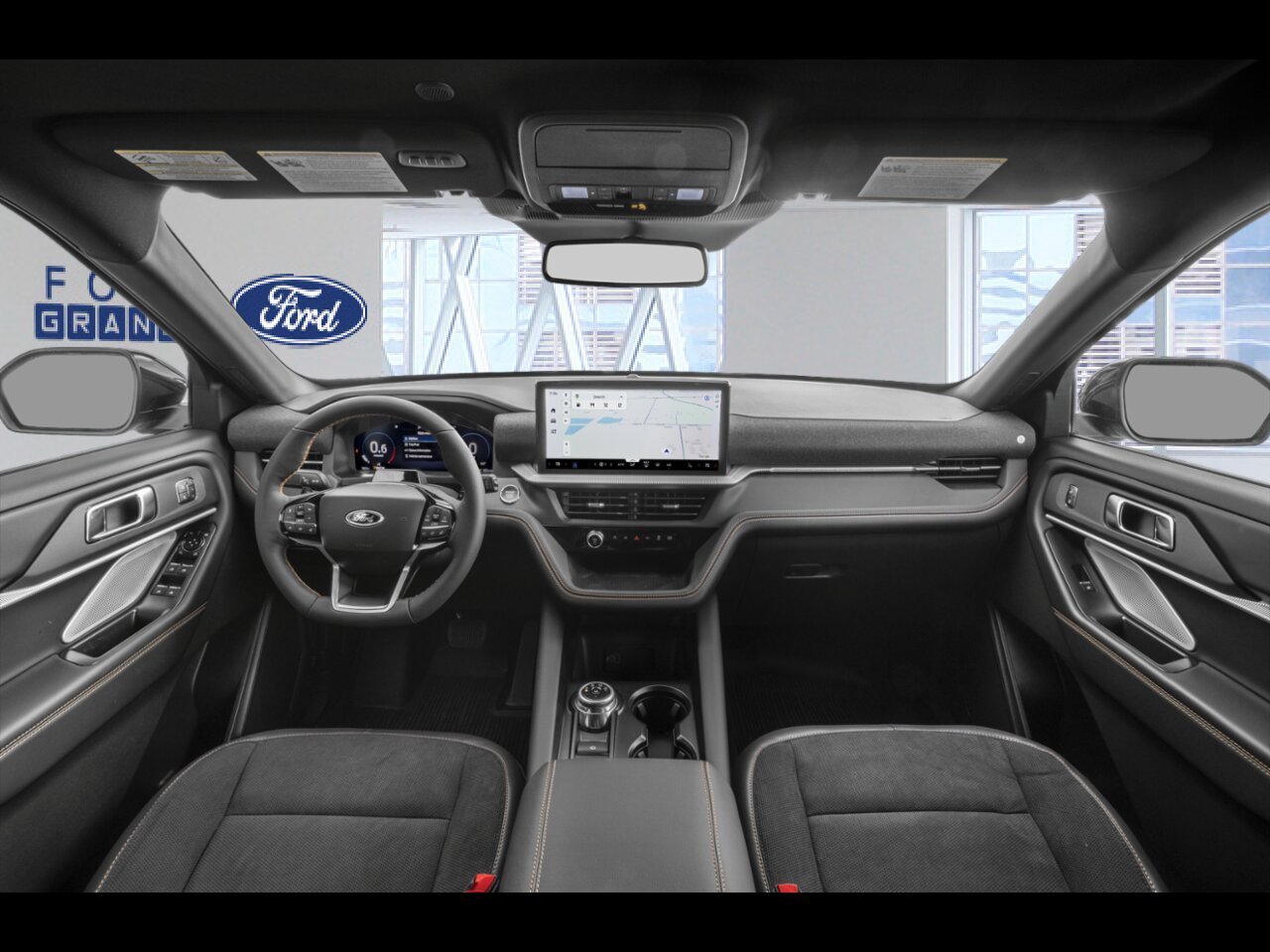 2026 Ford Explorer Agate Black Metallic Granby - photo #9