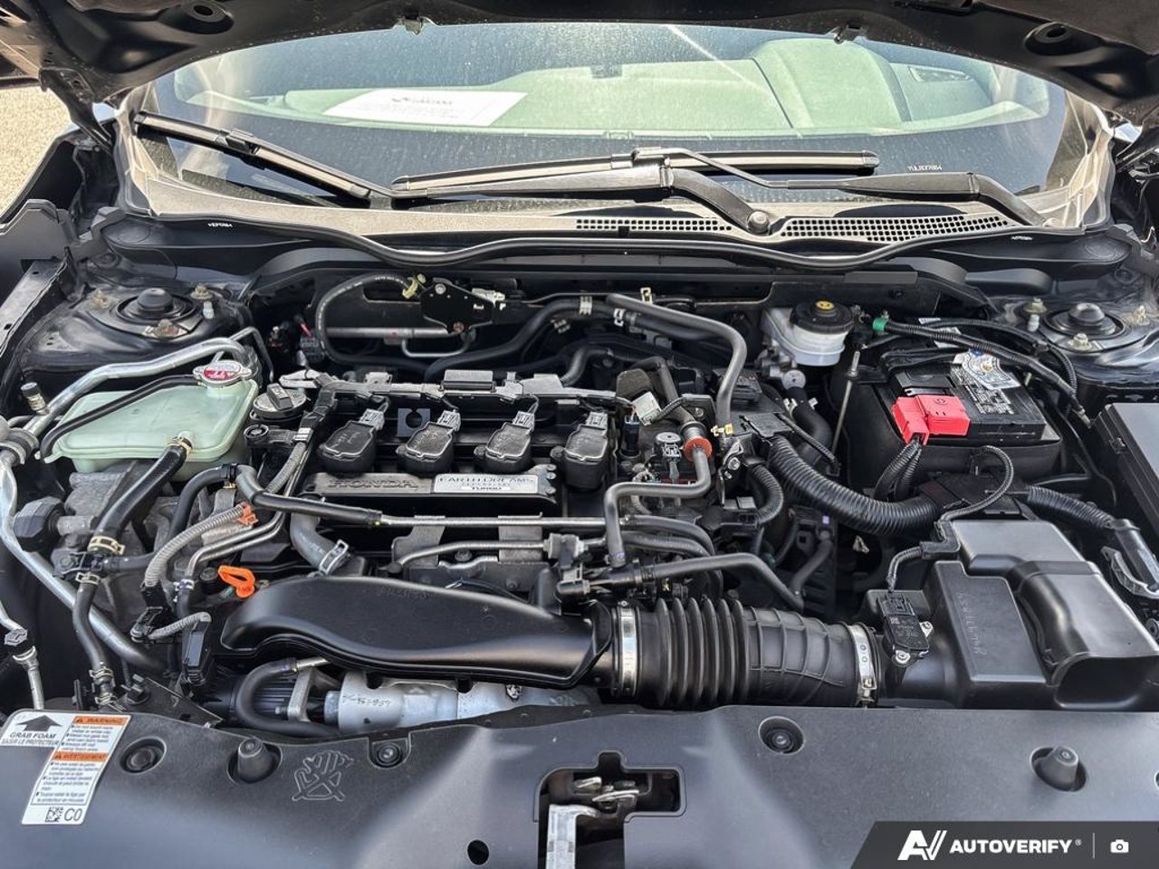 2018 Honda Civic Hatchback SHHFK7G47JU303901 Black Mirabel - photo #12