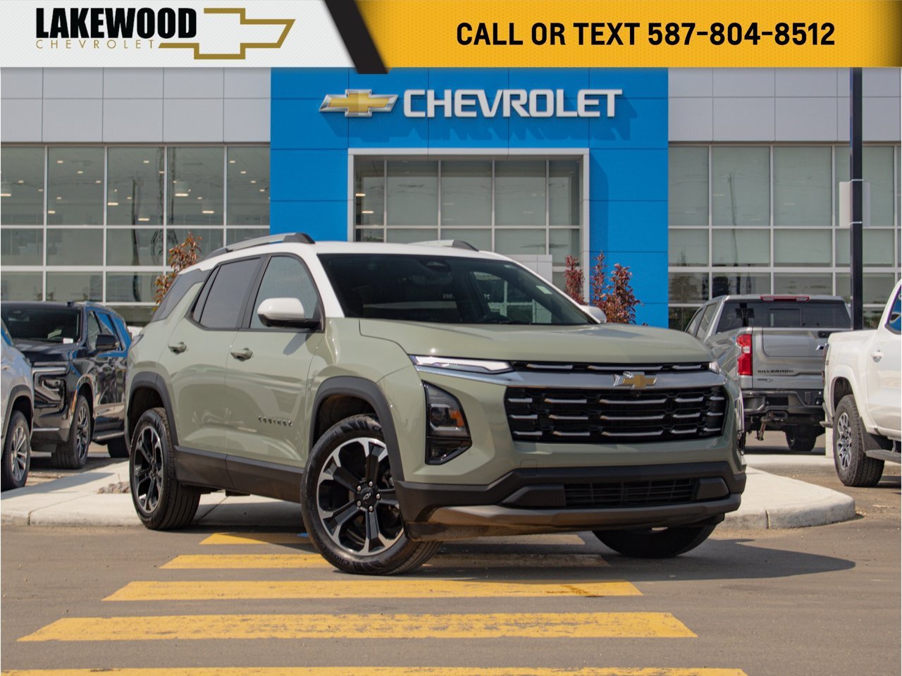 2025 Chevrolet Equinox AWD 4dr LT w/2LT Green Sherwood Park - photo #0