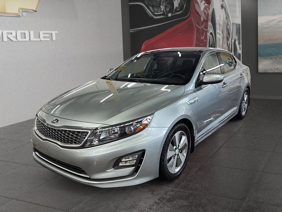 KIA OPTIMA HYBRIDE EX PREMIUM + HYBRIDE + SUPER PROPRE + GARANTIE DISPONIBLE 2014 Gris