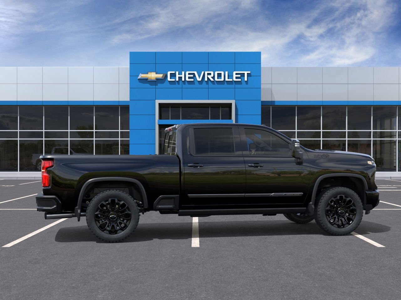 Chevrolet Silverado 2500HD High Country cabine multiplace 4RM 159 po 2025 NOIR Gatineau - photo #4