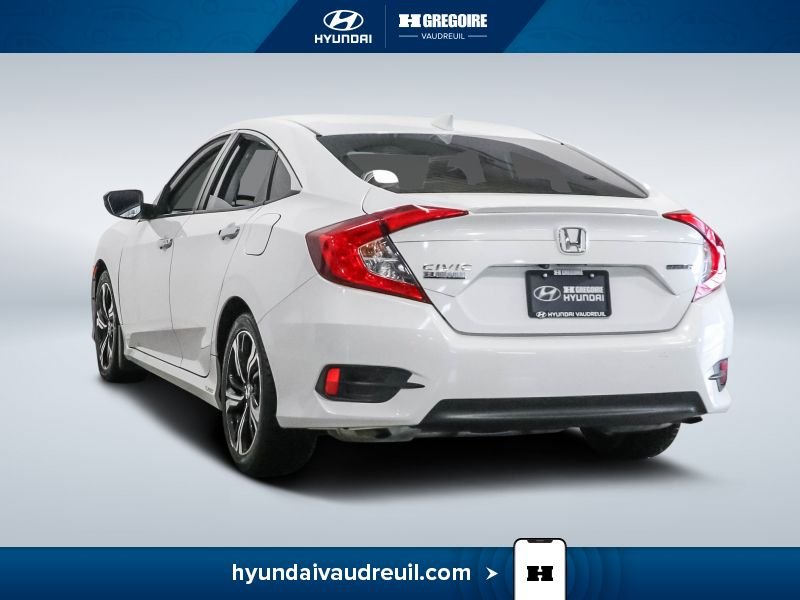 2016 Honda Civic White Blainville - photo #7