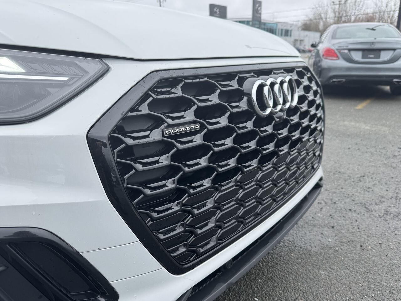 Audi Q5 Sportback Black Optic 2022 Blanc Granby - photo #10
