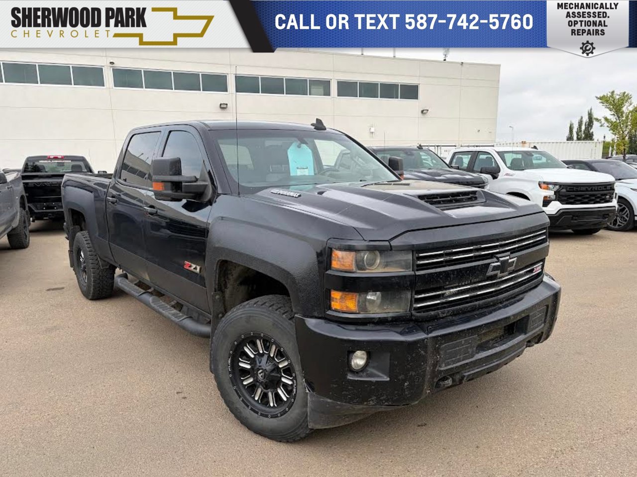 2017 Chevrolet Silverado 2500HD 4WD Crew Cab 153 LTZ Black Sherwood Park - photo #0