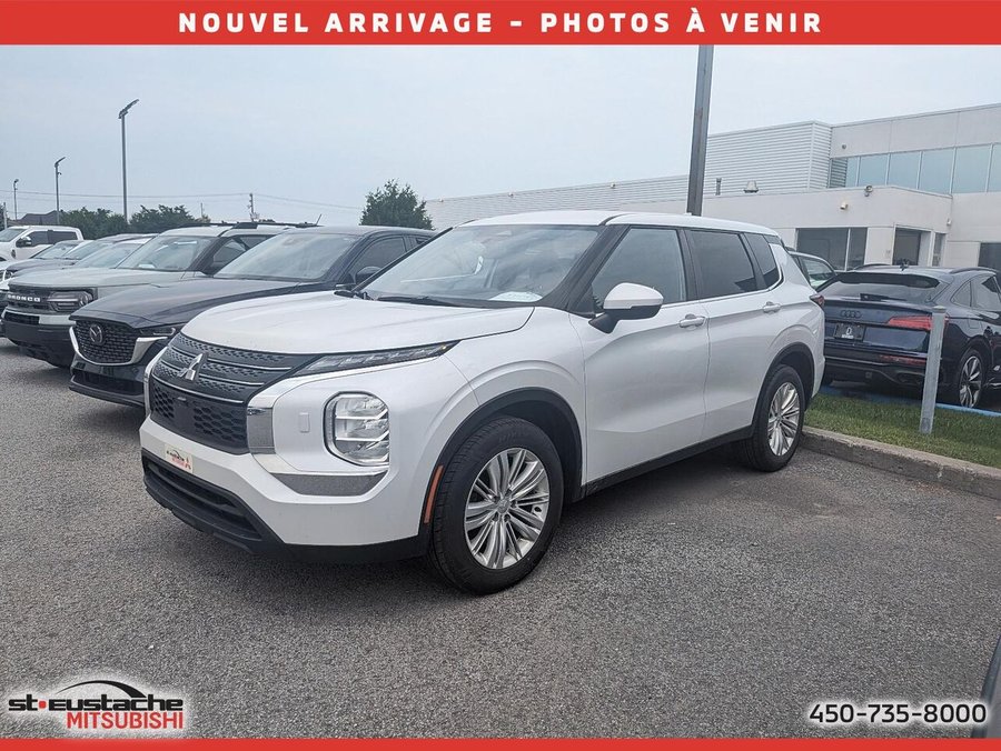 Mitsubishi Outlander ES S-AWC-BANC CHAUFFANT-CAMERA DE RECUL-CARPLAY/ANDROID AUTO 2022 Blanc