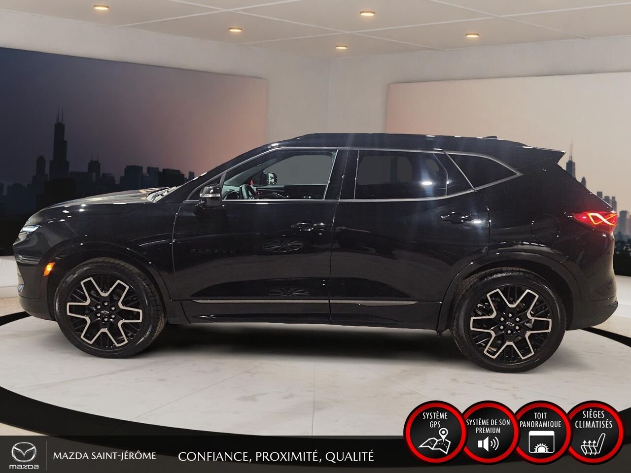 2024 Chevrolet Blazer Black Sainte-Agathe-des-Monts - photo #10