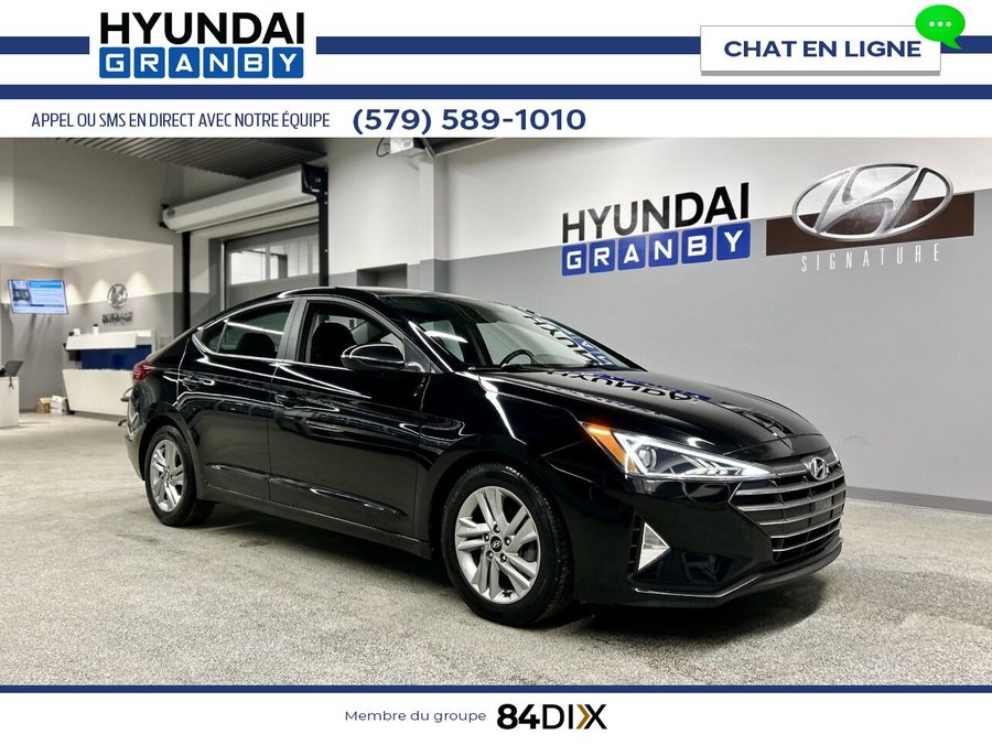 Hyundai Elantra 2019 2019 Noir