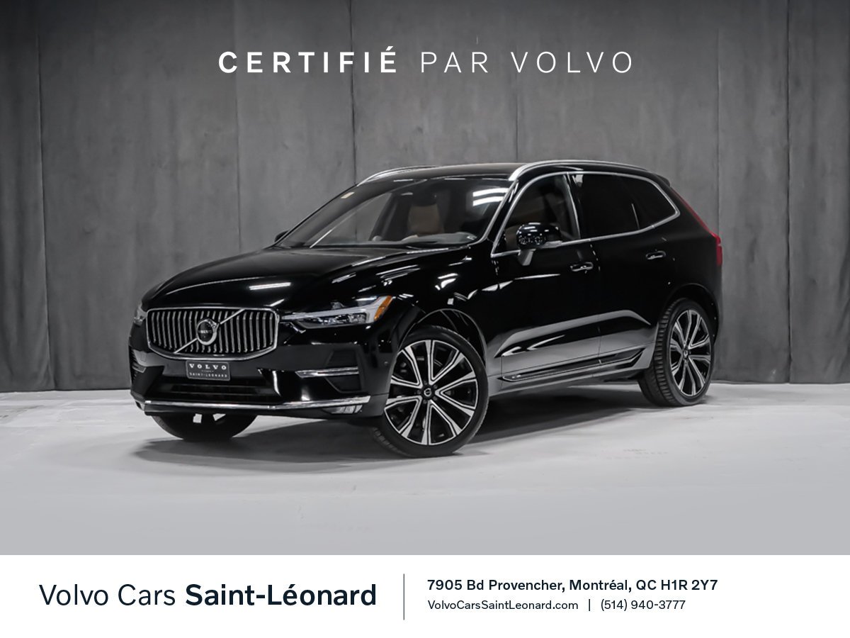 Volvo XC60 B6 AWD ULTIMATE BRIGHT THEME 2023 Noir Montréal - photo #0