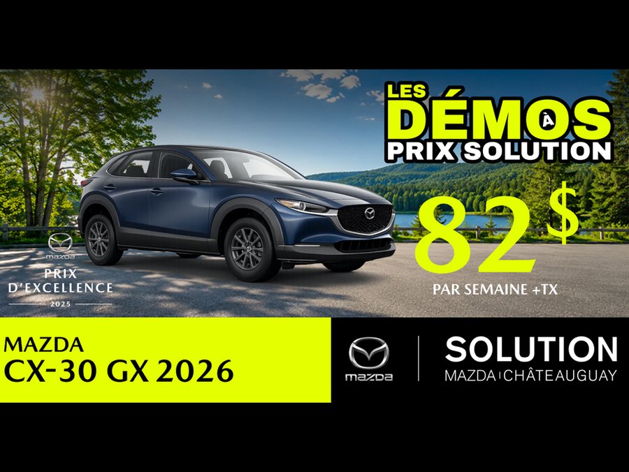 2026 MAZDA CX-30 2026 Deep Crystal Blue Mica