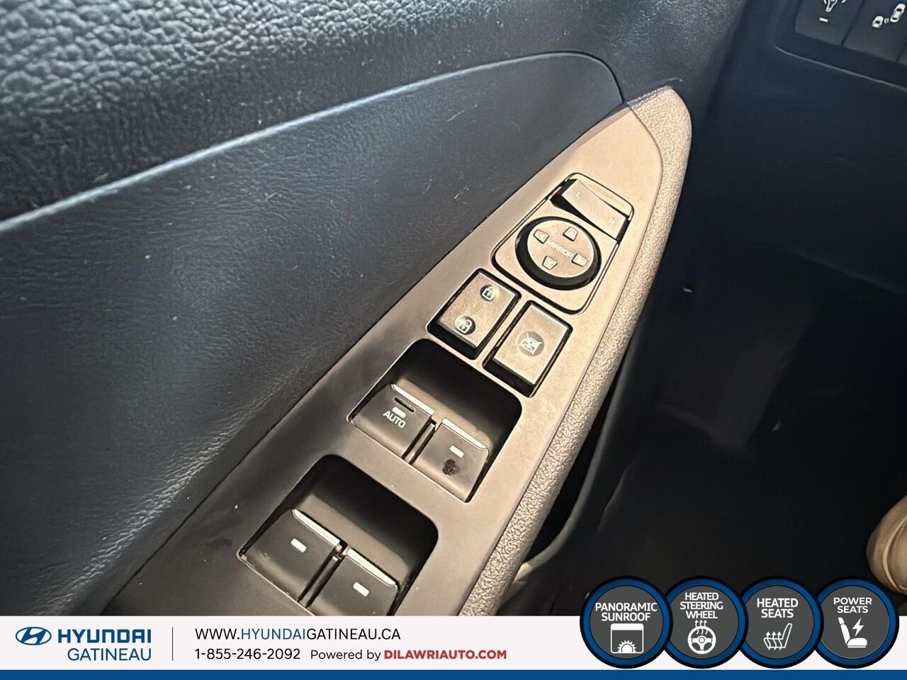 Hyundai Tucson Luxe TI *** air climatiser ,toit ouvrant , cuir *** 2019 Blanc Ottawa & Gatineau - photo #10