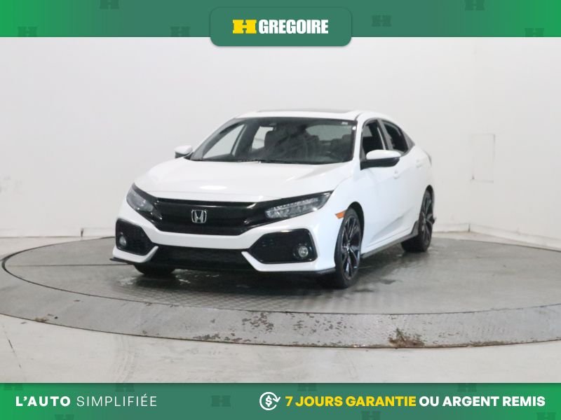 Honda Civic 821585 | Sport Touring 2019 Blanc Laval - photo #2