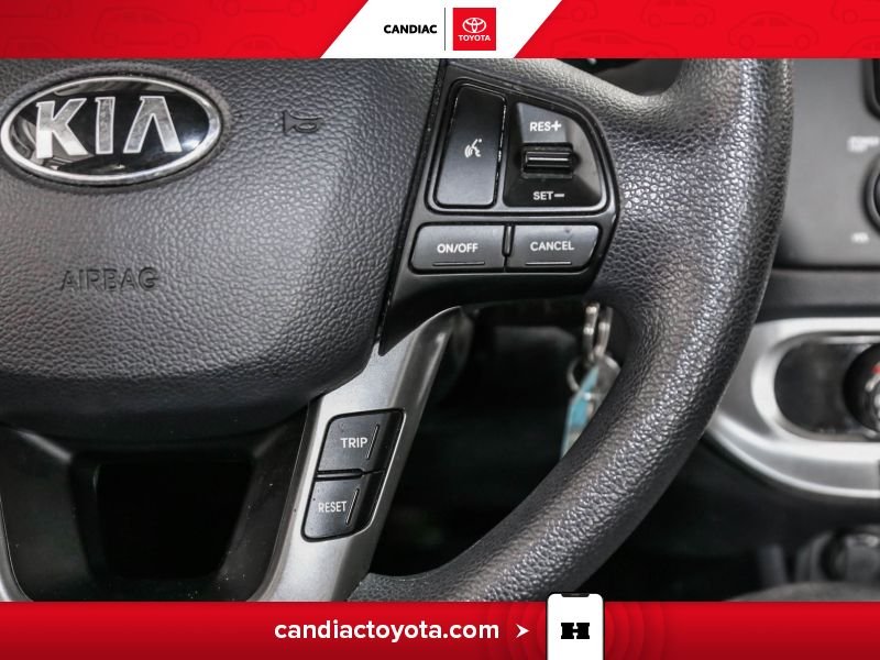 Kia Rio TA04259 | LX+ - BAS KM - AUTOMATIQUE - GR ÉLECTR 2013 Gris Laval - photo #20