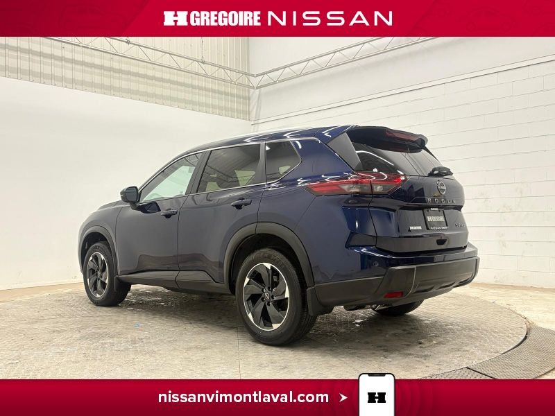 Nissan Rogue VM3579 | SV Moonroof AWD CARPLAY A PARTIR DE 2.99% 2024 Bleu Laval - photo #8
