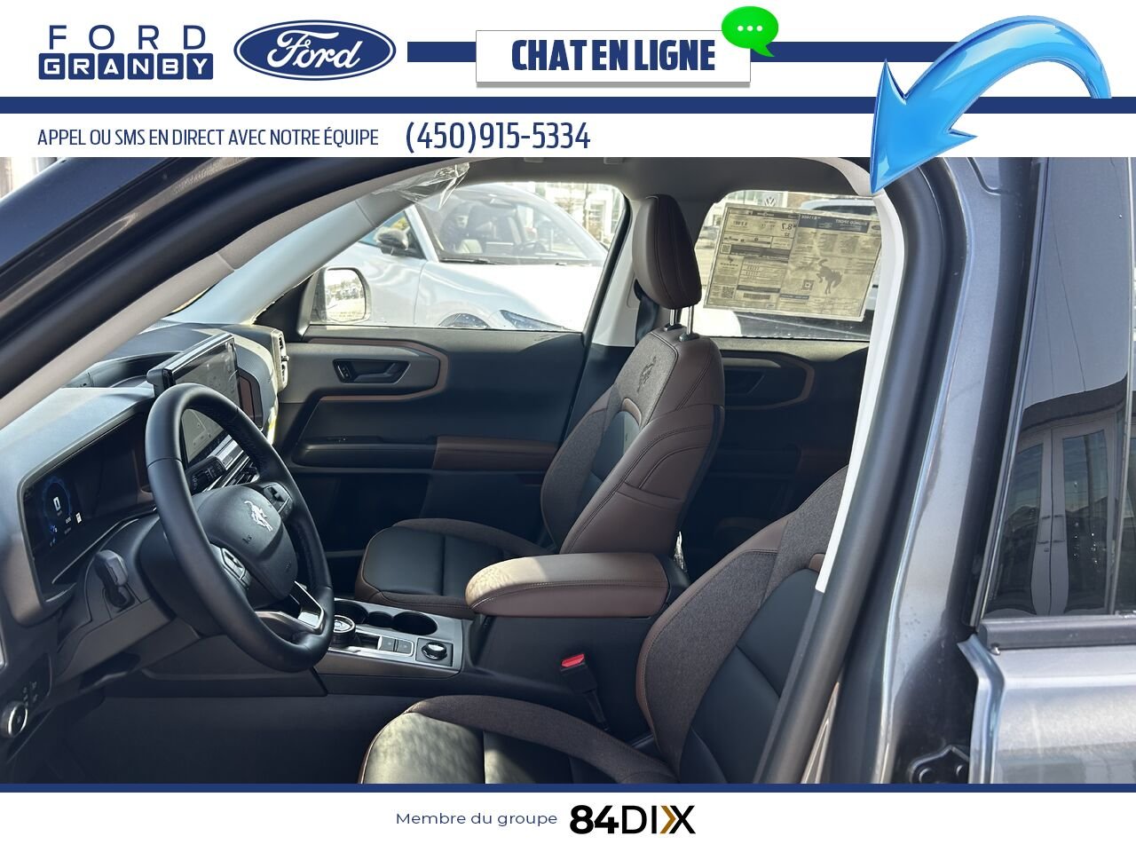 2025 Ford Bronco Sport Azure Grey Metallic Tri-Coat Granby - photo #10