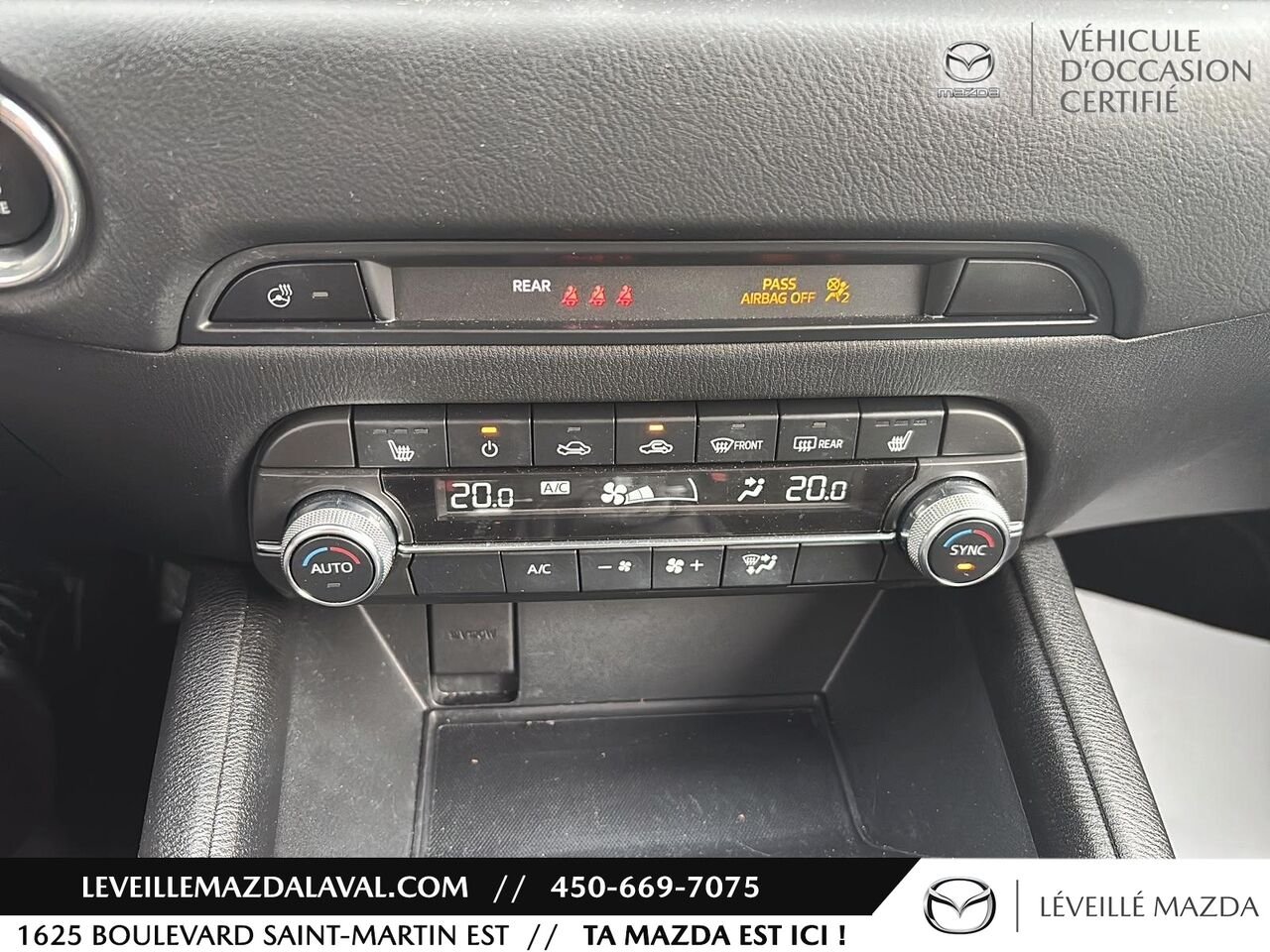 Mazda CX-5 GS TI sans désactivation de cylindres 2024 Noir Laval - photo #13