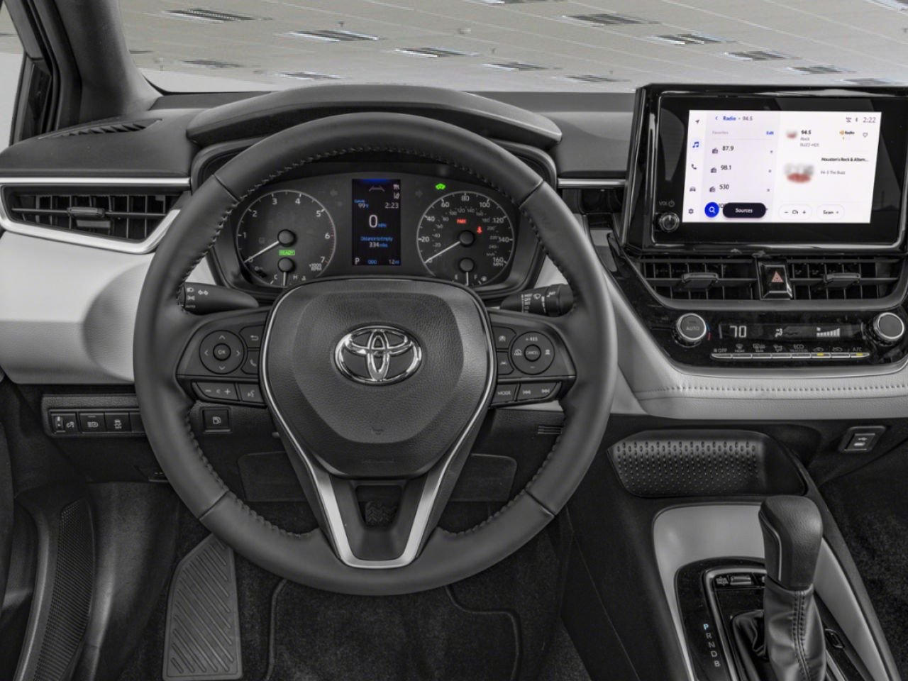 2026 Toyota Corolla 2602055 | Hybrid SE Midnight Black Metallic Edmonton - photo #4