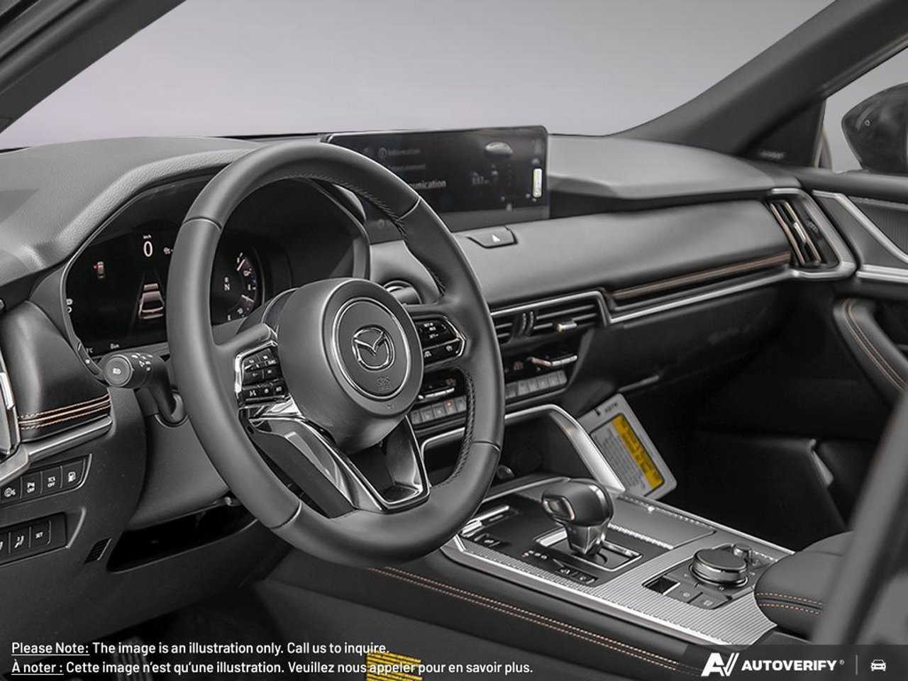 Mazda CX-90 hybride rechargeable JM3KKDHA5T1390848 2026 Gris mécanique métallisé Mirabel - photo #9