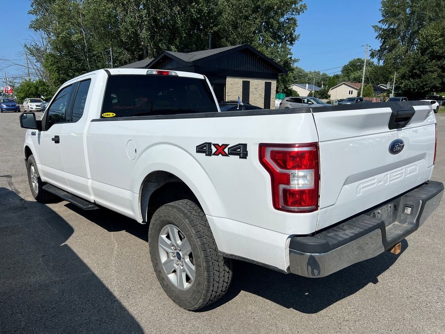 Ford F-150 XLT cabine double 4RM caisse de 8 pi 2019 Blanc