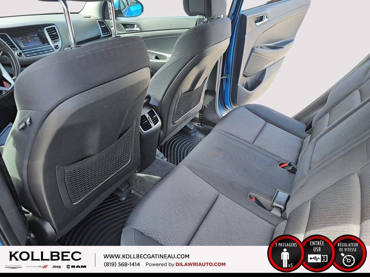 2017 HYUNDAI TUCSON 26981 | Premium 2.0L AWD Blue Gatineau - photo #22