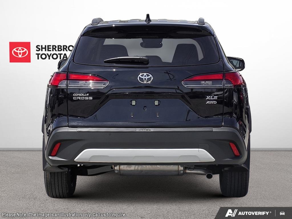 2026 Toyota Corolla Cross 7MUDAABG9TV184506 Jet Black Mica Sherbrooke - photo #4