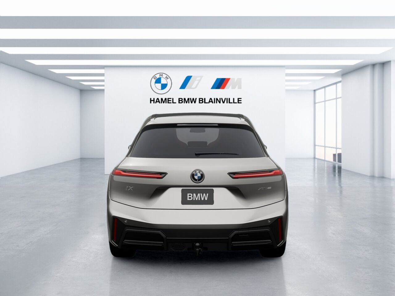 2026 BMW iX xDrive45 Space Silver Metallic Blainville - photo #4