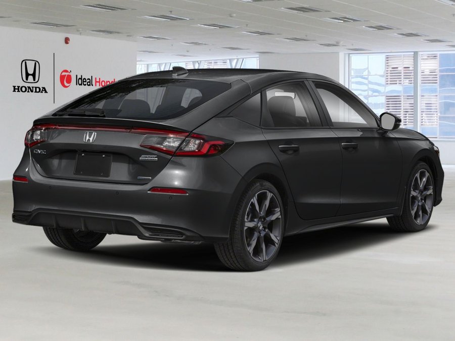 2026 Honda Civic Hatchback Hybrid 2026 Crystal Black Pearl