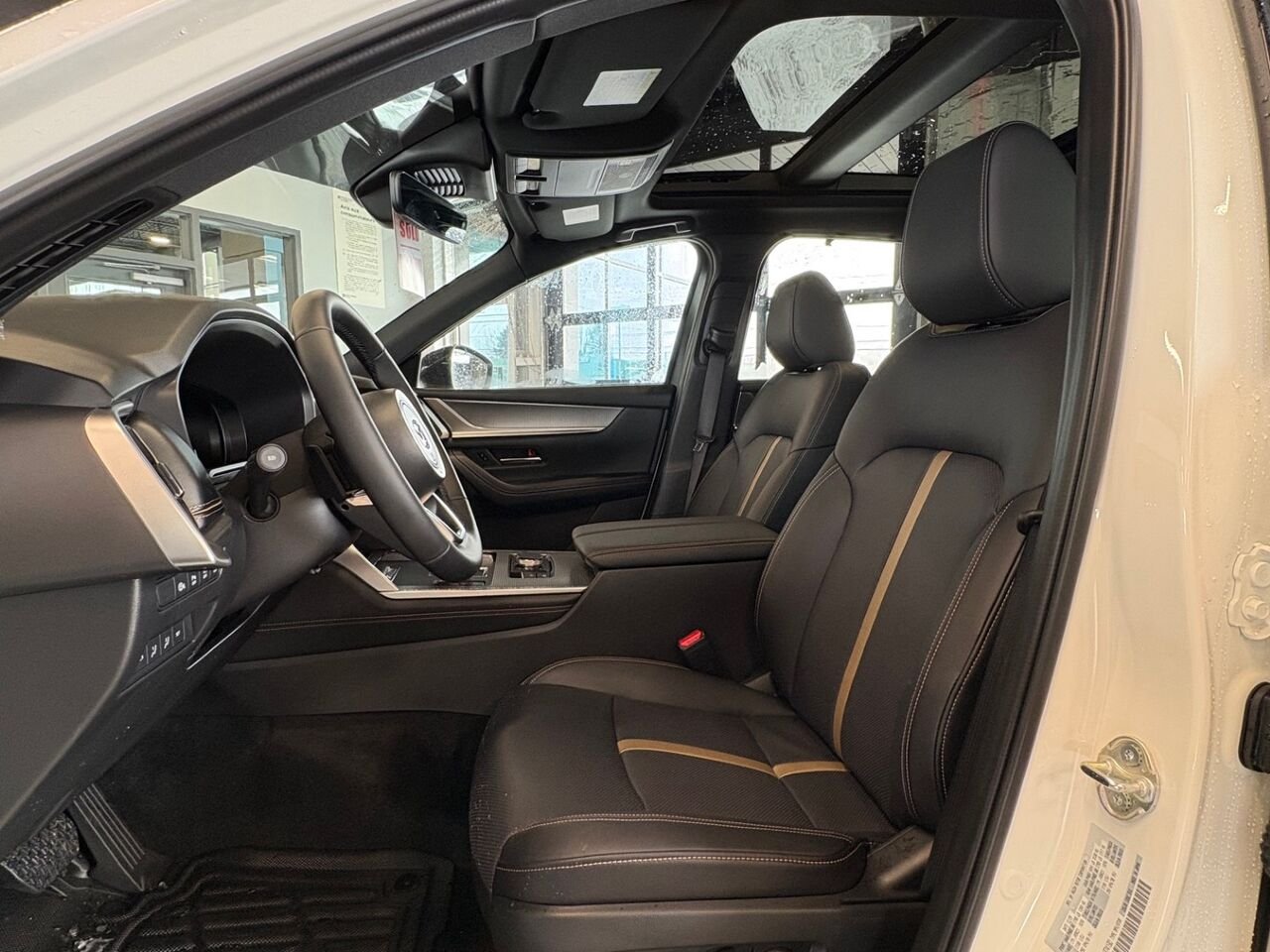 MAZDA CX-90 hybride léger GT-P TI 2026 Blanc rhodium métallisé Châteauguay - photo #14