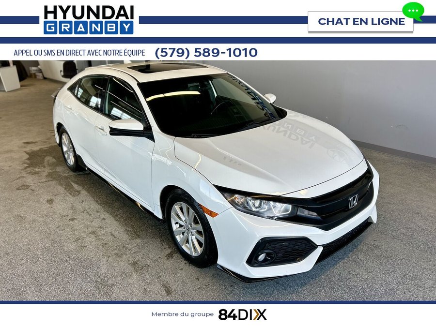 2017 Honda Civic Hayon 2017 White