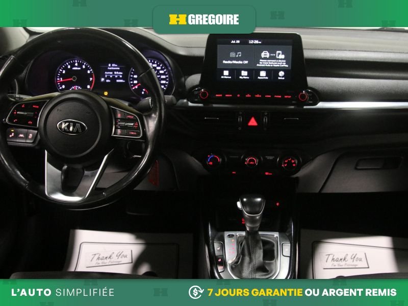Kia Forte 821162 | EX AUTO A/C TOIT MAGS GR ELECT CAM RECUL BLEUTOOTH 2021 Noir Laval - photo #17
