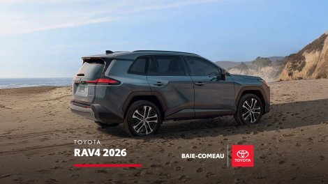 Le Toyota RAV4 2026 : Révolution chez Baie-Comeau Toyota!
