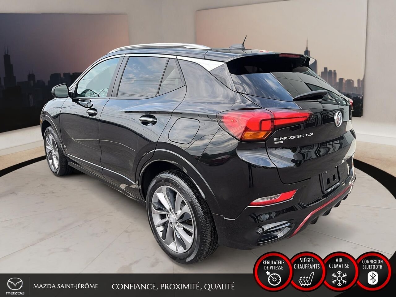 Buick Encore GX Privilégiée | ST | AWD | CLEAN CARFAX | 2023 Noir Saint-Jérôme - photo #9