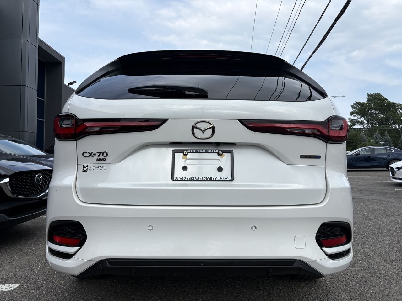 2026 MAZDA CX-70 PHEV GT TI Rhodium White Metallic Montmagny - photo #3