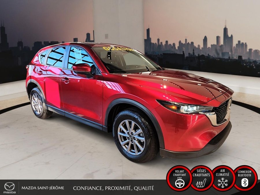 2024 Mazda CX-5 GS TI sans désactivation de cylindres Red