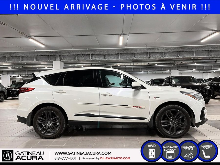 Acura RDX *** CLEAN CARFAX + BAS KILOMÉTRAGE *** 2019 Blanc