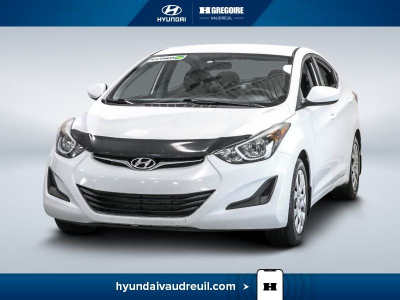 2016 Hyundai Elantra White Laval - photo #4
