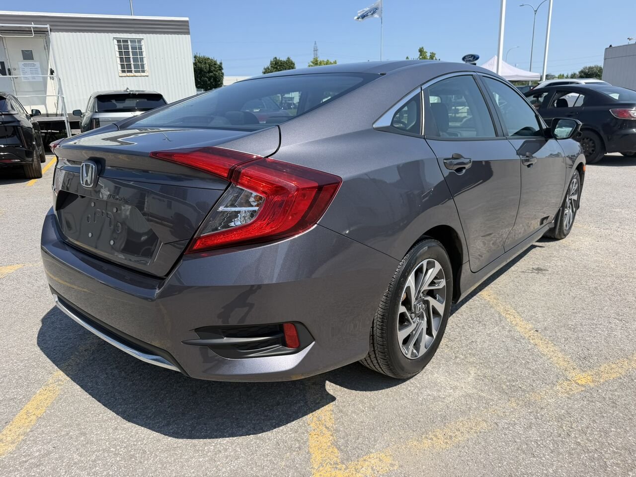 2019 Honda Civic Berline EX AUTOMAITQUE Black Laval - photo #10