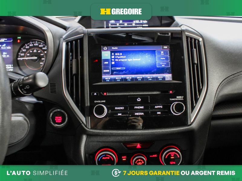Subaru Crosstrek R3509 | TOURING CAMERA BLUETOOTH SIEGES CHAUFFANTS 2021 Gris Laval - photo #21
