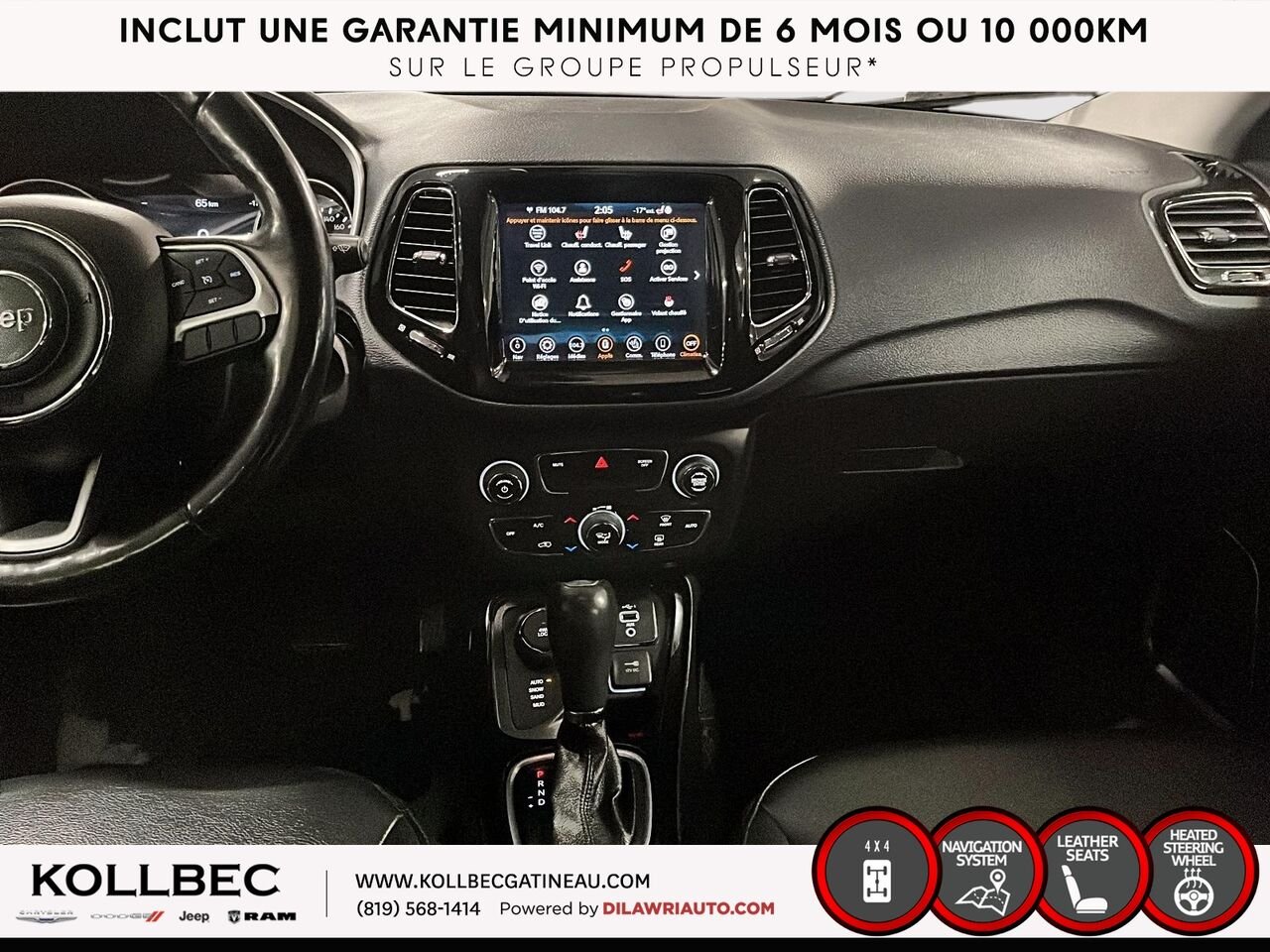2020 Jeep Compass 25571 | NORTH AWD White Gatineau - photo #24