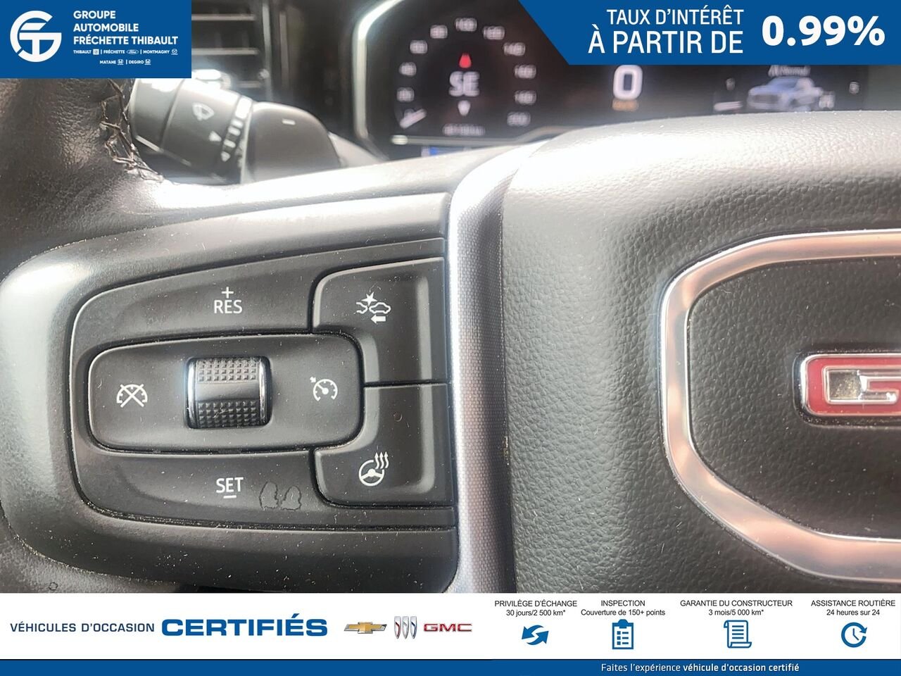 2024 GMC SIERRA Elevation cabine multiplace 4RM 157 po White Montmagny - photo #12