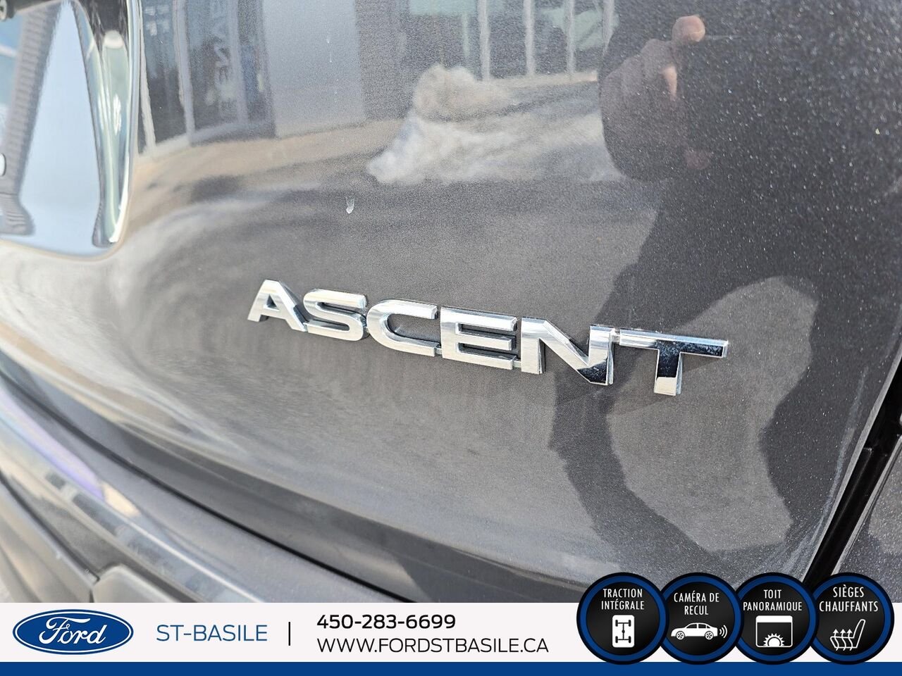 2020 SUBARU ASCENT Black Saint-Basile-le-Grand - photo #12